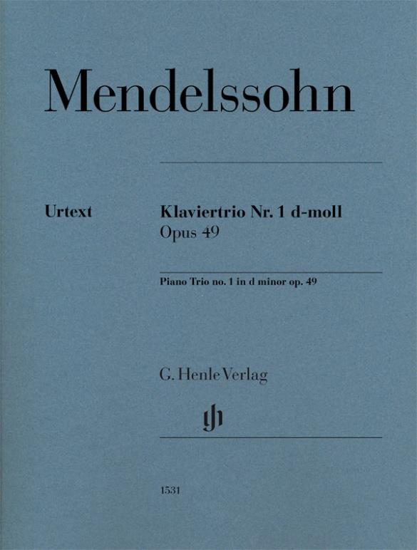 Klaviertrio Nr. 1 d-moll Opus 49
