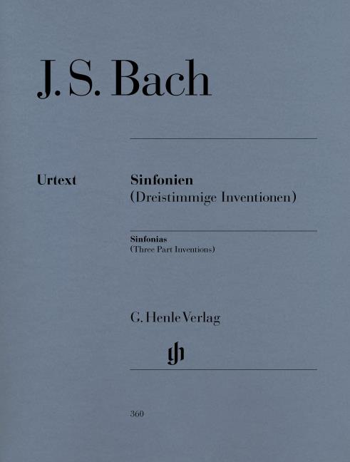 Sinfonien BWV787-801 (Dreistimmige Inventionen)