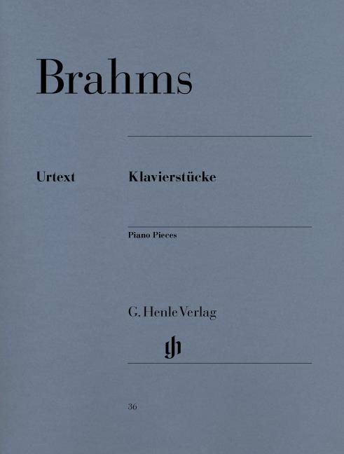 Johannes Brahms: Piano Pieces