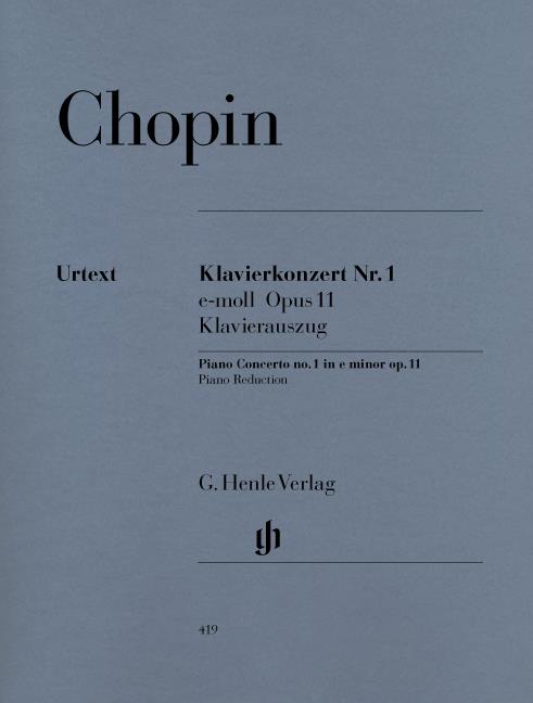 Konzert 1 e-moll Opus 11