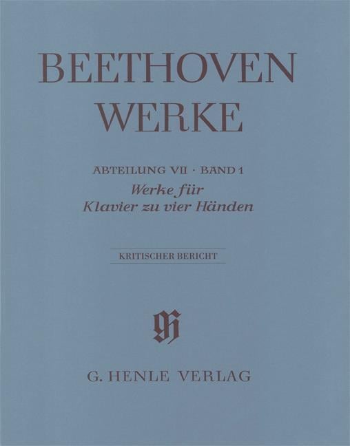 Werke für Klavier zu vier Händen