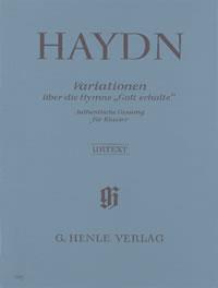 Variationen Über Die Hymne "Gott Erhalte"