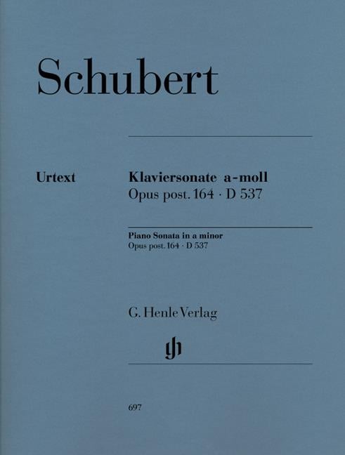 Sonate a-moll Op.Posth.164 D537
