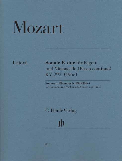 Sonate B-Dur Fur Fagott Und Violoncello(BC)