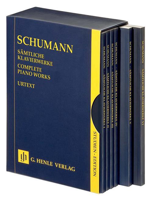 Samtliche Klavierwerke 6 Bande In Cofanetto