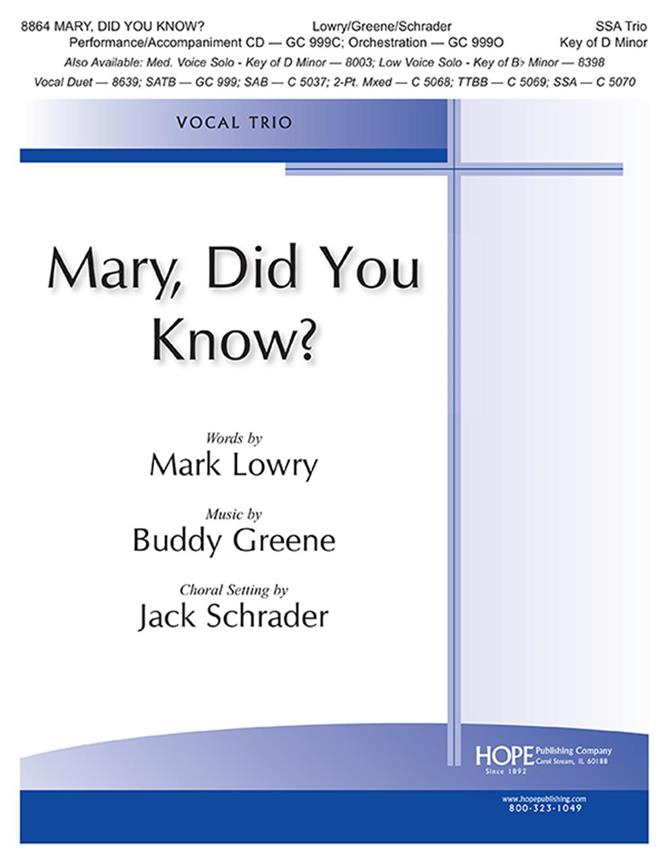 Mary, Did You Know?