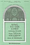 Sing to the Lord