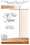 At His Name