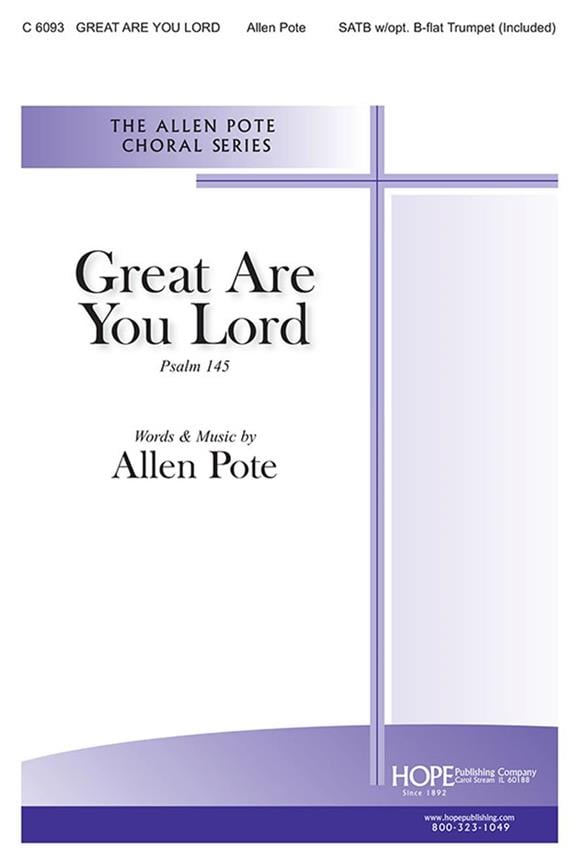 Great Are You Lord