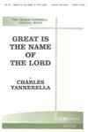 Great is the Name of the Lord