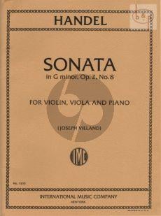 Sonata in G minor, Opus 2, No. 8
