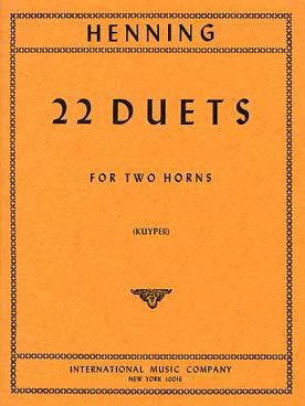 Duetten(22) 2Hoorn