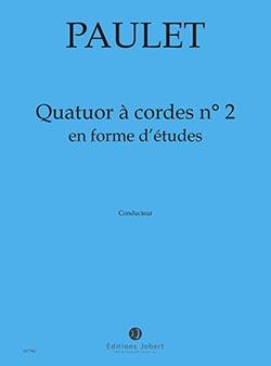 Quatuor à cordes n°2 en forme d'études