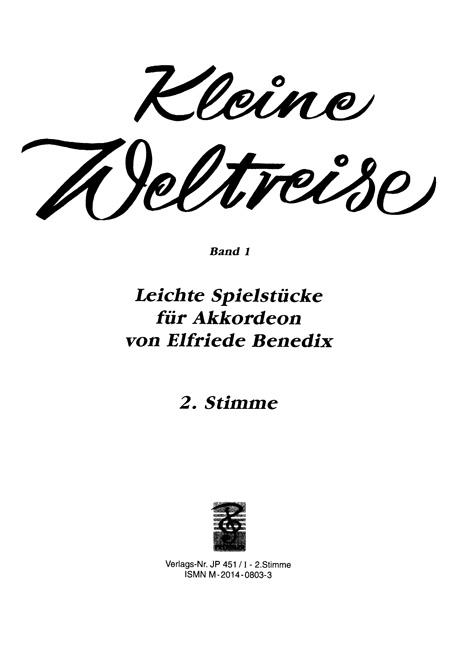Kleine Weltreise 1 2E Stimme