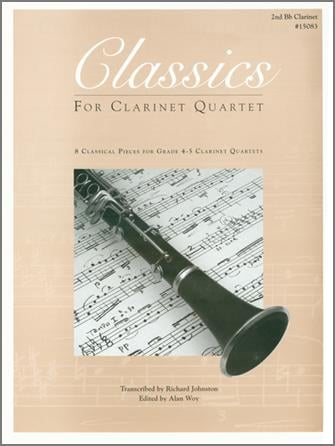 Classics For Clarinet Quartet