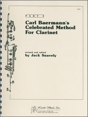 Baermann's Celebrated Method For Clarinet, Part 3