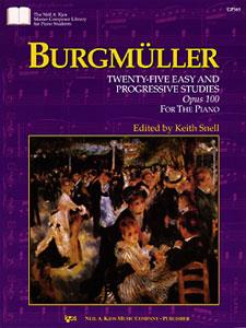 25 Easy & Progressive Studies Op.100 (piano)