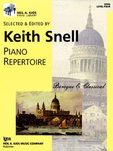 Piano Repertoire Baroque & Classical - Level 4
