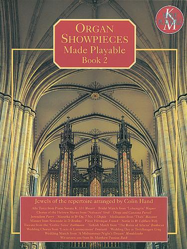 Organ Showpieces Made Playable Bk 2