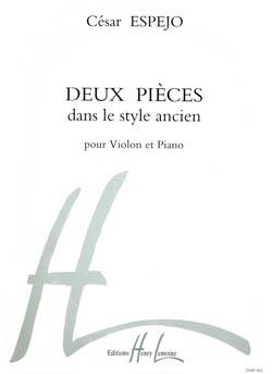 Pièces dans le style ancien (2)