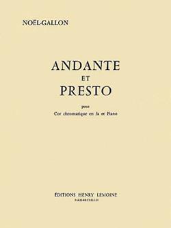 Andante et presto