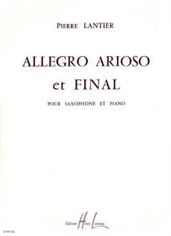 Allegro, arioso et final
