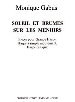 Soleil et brumes sur menhirs