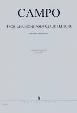 Chansons pour Claude Lejeune (3)
