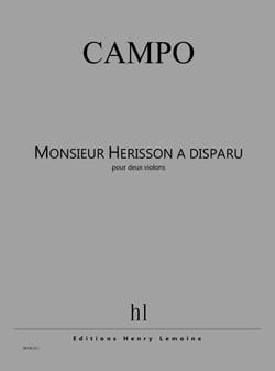 Monsieur Hérisson a disparu