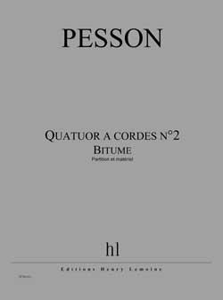 Quatuor à cordes n°2 Bitume