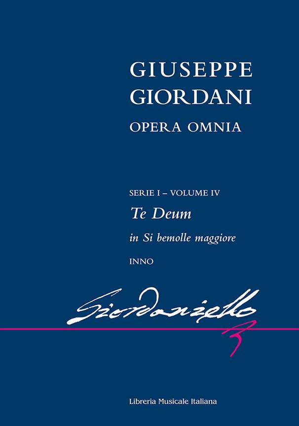 Te Deum in Si bemolle maggiore. Inno
