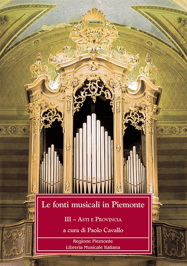 Fonti musicali in Piemonte (Le)