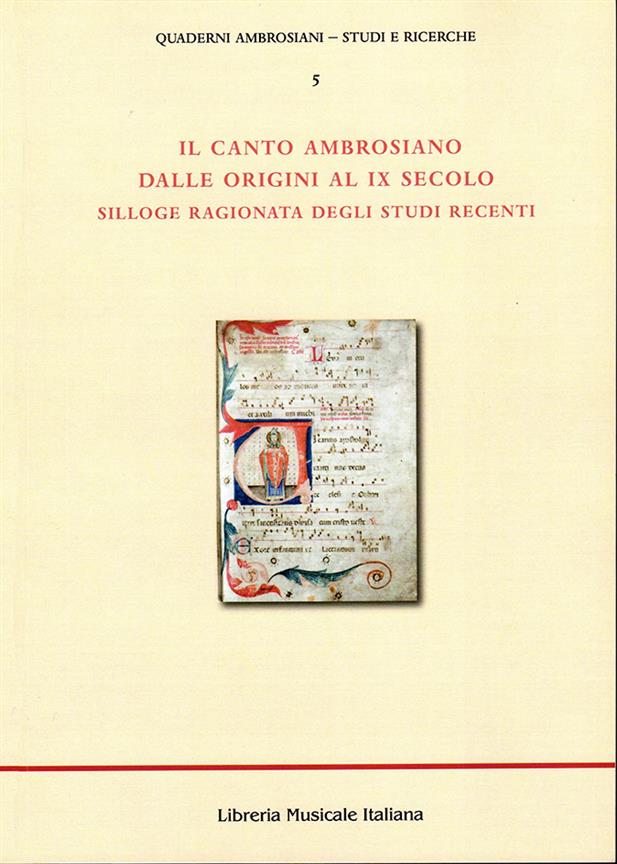 Il Canto Ambrosiano Dalle Origine