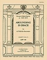 Abounding Is Grace