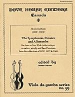 The Symphonias Pavanes And Allemandes