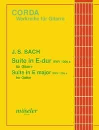 Suite E-Dur BWV 1006a