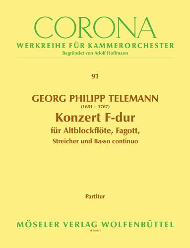 Konzert F-Dur TWV 52:F1