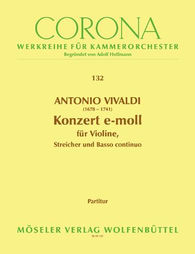 Konzert e-Moll P 109