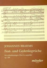 Fest- und Gedenksprüche op. 109