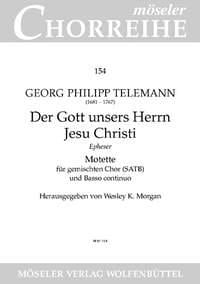 Der Gott unsers Herrn Jesu Christi TWV 8:4