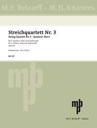 Streichquartett Nr. 3 G-Dur op. 26