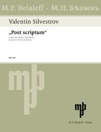 Post scriptum