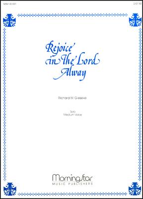 Rejoice in the Lord Always