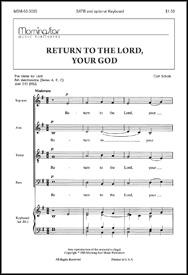 Return to the Lord, Your God