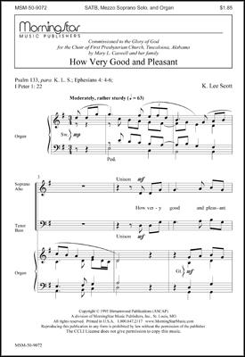 How Very Good and Pleasant