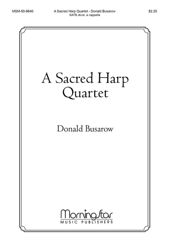 A Sacred Harp Quartet