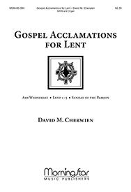 Gospel Acclamations for Lent