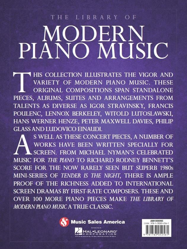 The Library Of Modern Piano Music