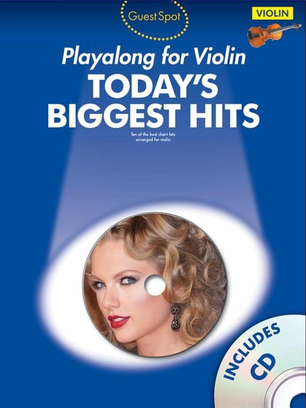 Playalong for Violin: Today's Biggest Hits