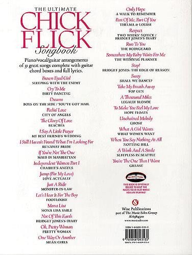 The Ultimate Chick Flick Songbook